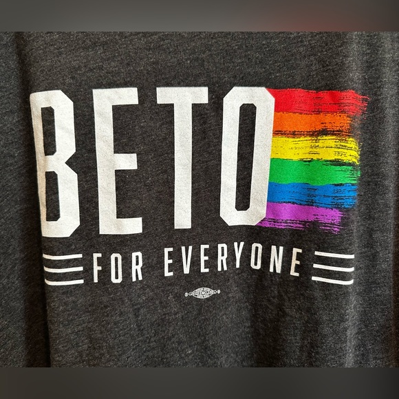 BETO FOR EVERYONE t-shirt. Great condition. Size XL. cotton/poly blend. - Picture 2 of 5